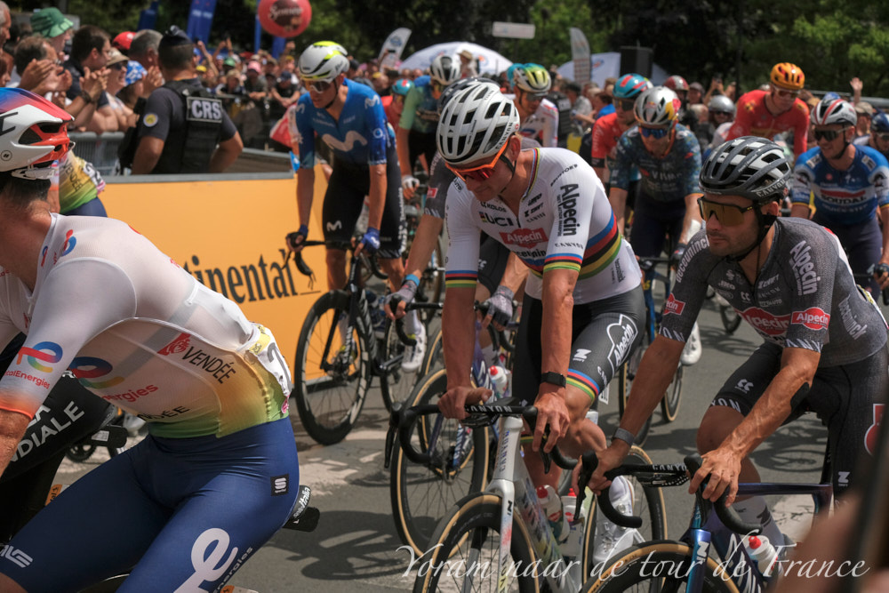 Tour de France vertrek uit Aurillac