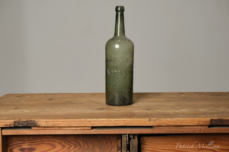E´n fles met geen mooi licht